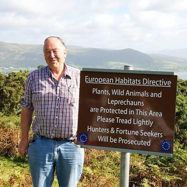 Leprechaun Whisperer Kevin Woods in the Cooley Mountains